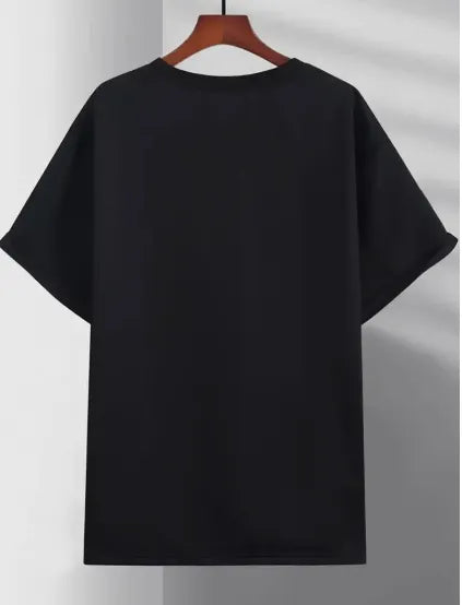 Casual Short-sleeved Crew Neck T-shirt