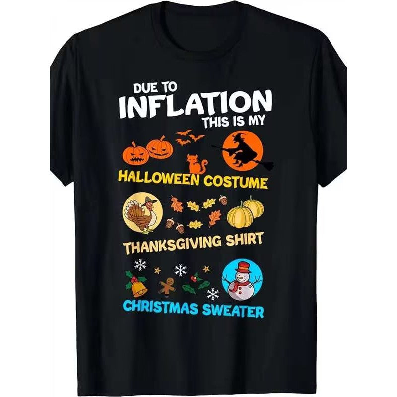 Men's Short Sleeved Printed T-shirt